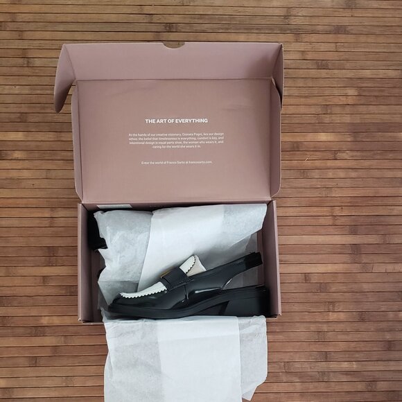 Franco Sarto Gianna Black and White NEW US size 7. - Picture 6 of 7